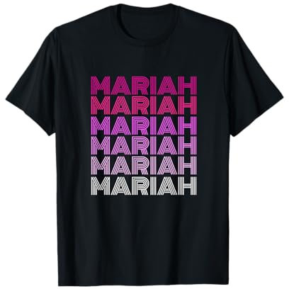 Retro Style Mariah Pink Ombre T-Shirt