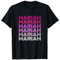 Retro Style Mariah Pink Ombre T-Shirt