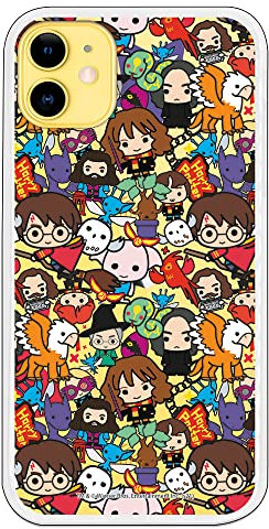 Personalaizer iPhone 11 Case - Harry Potter Charms Mix white