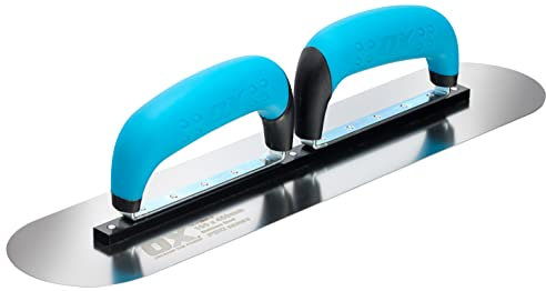OX Tools Double Handle Pool Trowel, Blue