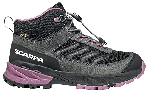 Scarpa Schuhe Rush Mid S Kid GTX Größe 34 dark gray/lilac