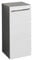 DEINE TANTE EMMA 36-415-P2 Gloss Weiß Glanz/Anthrazit Kommode Seitenkommode Bad ca. 34 x 72 x 31 cm