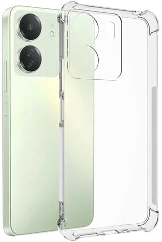 mtb more energy® Case Soft Armor kompatibel mit Xiaomi Redmi 13C (6.71'') - verstärkte Ecken - Kameraschutz - 1,5mm TPU - Schutz-Hülle Cover Handyhülle
