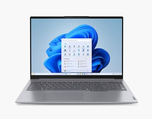 Lenovo ThinkBook 16 G6 IRL - Ordenador Portátil 16 WUXGA, (Intel Core i7-13700H, 16GB RAM, 512SSD, Integrated Intel Graphics, W11Pro), Arctic Grey -Teclado QWERTY Español