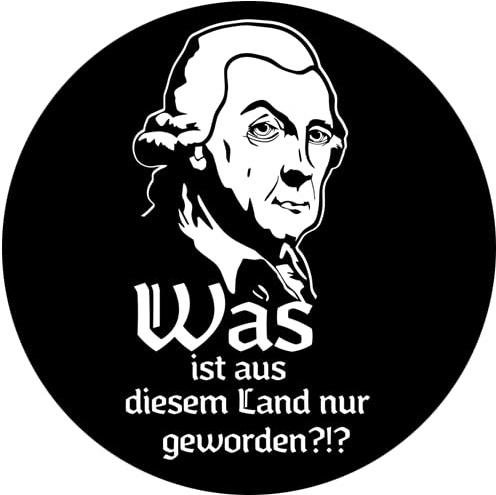 Fritz Was ist aus diesem Land nur geworden Aufkleber 10 cm