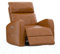 FLEXISPOT Relaxsessel, Rockingsessel, Drehbarer Liegesessel, Schlafsessel, Elektrischer Fernsehsesssel, Sessel verstellbar mit USB, für Senioren und stillende Mutter (Orange-Kunstleder)