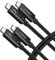 IVANKY Thunderbolt 4 Kabel, [2Pack 1.5M] affichage 8K, transfert de données 40 Gbit/s und charge USB-C auf USB-C 240W, Datentransfer für iPhone16/15, MacBook, iPad Pro, concentrateur