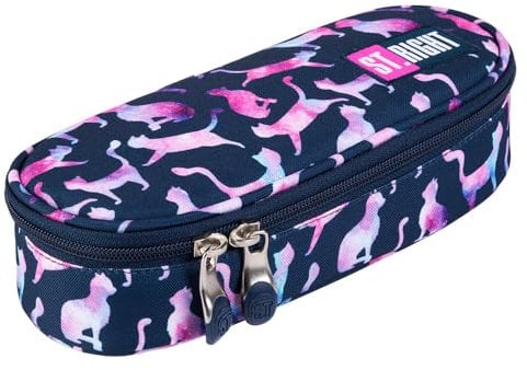ST.RIGHT Mäppchen Federmäppchen Schülermäppchen Schule Case Cosmic Cats, PC1