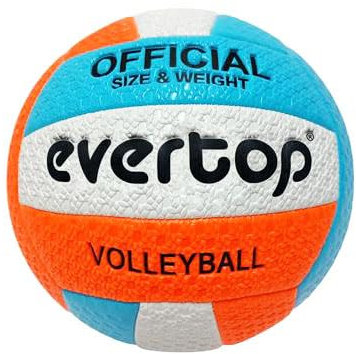 CUCUBA Ballon de Volley Beach Volley Evertop pour entraînement ou match Diamètre 21 cm - Taille 5