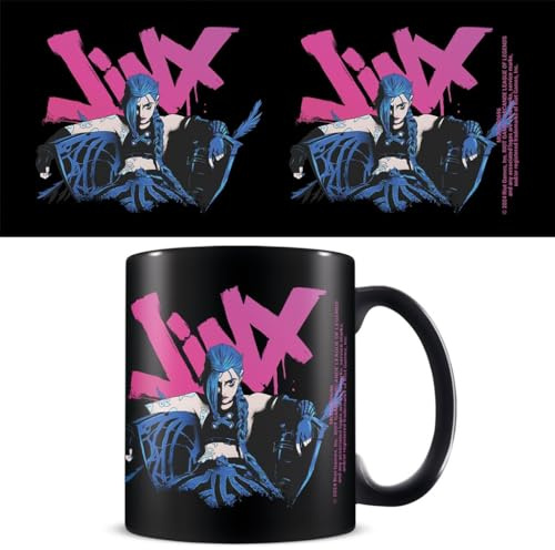 Pyramid International Arcane (Jinx) schwarze Tasse – 315 ml Keramiktasse – Einheitsgröße
