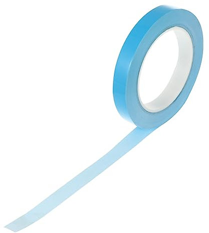 FONDOTIN 1rouleau Ruban Adhésif Thermoconducteur Double Face Pour Cpu Et Radiateurs Résistant Chaleur Facile à Installer Sans Résidu Adhésif Compatible Avec Composants Électroniques