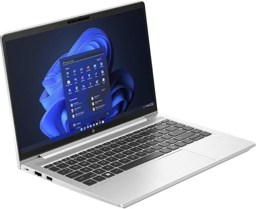 HP EliteBook 645 G10 Business Laptop, notebook FHD da 14, AMD Ryzen 5 7530U, RAM DDR4 da 16 GB, SSD da 512 GB, tastiera USA, Windows 10 Pro (ricondizionato)
