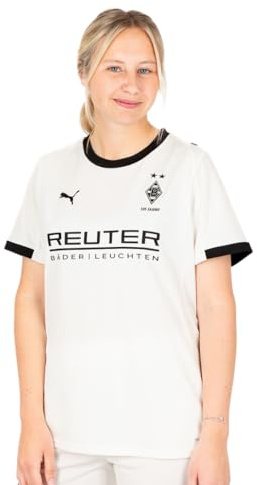 PUMA Offizielles Heimtrikot „Home 25/26“ Damen | Borussia Mönchengladbach | Kurzarm, dryCELL, Gladbach Trikot für Frauen