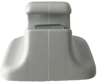 Jodriva X1 Sonnenblende Halter Clip Aufhänger Trim, for VW, for Golf, for 6 GTI Plus, for Jetta, for 5 MK6, for Passat, for B6 CC 357, for Touran, for Tiguan, for 5N, for Käfer, 1K0857561B(Gray)