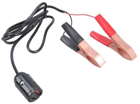 SEAYACK Cable De Carga 12V A 5V con Abrazadera Adaptador Corriente Rápido para Dispositivos Viaje para Acampar Aire Libre Adaptador Viaje