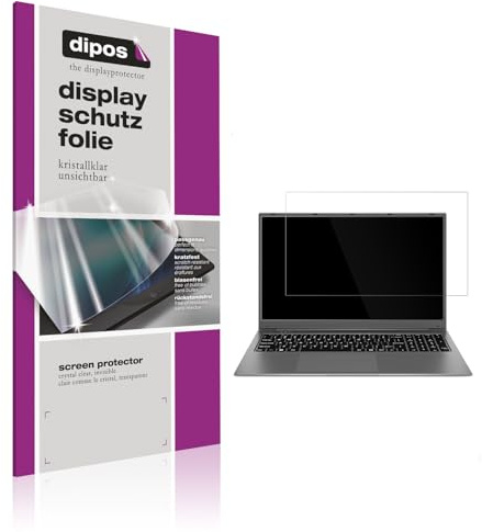 dipos I 2x Schutzfolie klar passend für SGIN 17 Zoll 8GB RAM Folie Displayschutzfolie, Ultra-Dünn, Case-Friendly, Fingerprint-Kompatibel