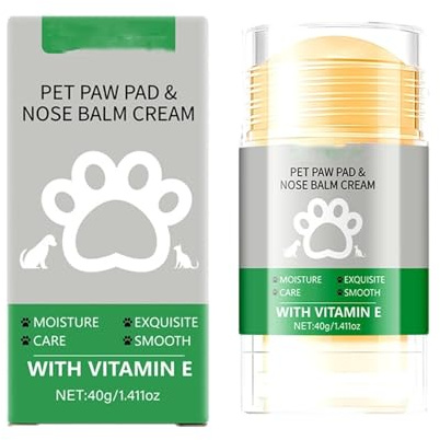 Generisch 2026 Pet Care Feuchtigkeitsspendende Fußpflege für Katzen Hunde Trocken & (Green, 7.9X3.9CM)