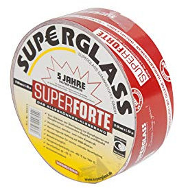 Superglass Superforte rot 60 mm x 40 m Dampfsperrklebeband Klebeband
