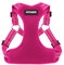 Voyager Verstellbares Hundegeschirr mit Reflektorstreifen by Best Pet Supplies - Strapazierfähige Ganzkörperweste ohne Zugkraft mit Leinen-D-Ring, atmungsaktiv, Fuchsia, size S