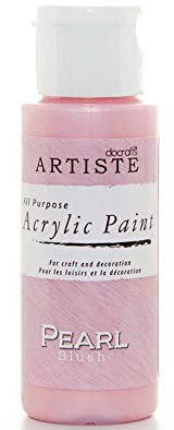 Pearl Blush Pink docrafts Artiste All Purpose Acrylic Craft Paint - 59ml