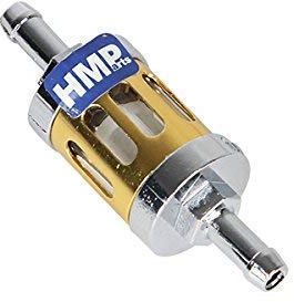 HMParts ATV Quad Universal Performance Benzinfilter gold Typ 2
