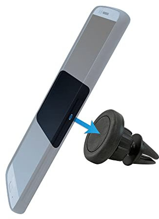 Streetwize - Fully Magnetic Smartphone Phone Holder, Gadget Holder - Vehicle Air Vent Mount, 360° Rotating - Phone Cradle (SWGH17)
