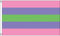 AZ FLAG - Drapeau LGBT Fierté trigender - 150x90 cm - Drapeau Fierté Trigenre 100% Polyester Avec Oeillets Métalliques Intégrés - Pavillon 110 g