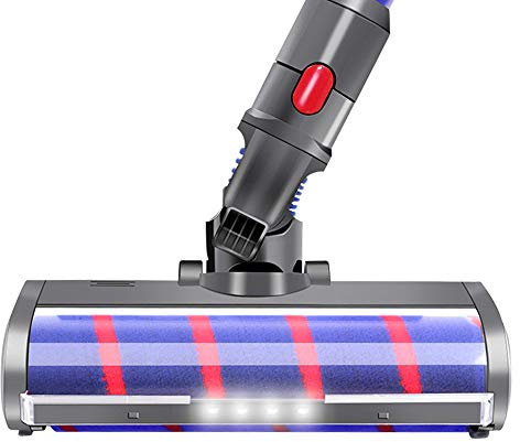 Queta Soft Roller Brush für Dyson V7 V8 V10 V11 Serie, Bürste mit Softrolle kompatibel mit Dyson Staubsauger V7 V8 V10 V11