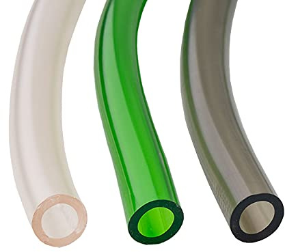 NatureHolic Aquarium Schlauch - 8/12mm - 1m - Wasser Schlauch für das Aquarium, Farbe [Color]:Grau
