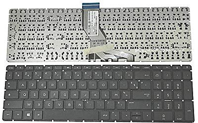 KINPOWER Clavier Azerty Français Compatible avec HP Omen 15-AX Series