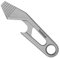 Kershaw Recap Keychain Bottle Opener, Gray Multi Tool with Bottle Opener, Pry Bar, and Flathead Screwdriver Tip, Fits Key Ring, Size of a House Key