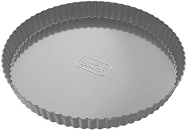 Ninja Foodi ZEROSTICK B30910EUUK Kuchen- und Kuchenform, antihaftbeschichtet, langlebig, strapazierfähig, aus aluminisiertem Stahl, Grau, 25 cm