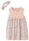 VERTBAUDET Robe et Bandeau Assorti bébé Fille Rose poudré 18M(81CM)