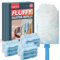 SOL 15pk Duster Refill Heads Compatible with Leading Brand, Magic Duster Refills, Soft & Fluffy Disposable Heads, Ideal for Dusting Furniture, Electronics & Shelves, Perfect for Home & Office Cleaning