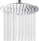 Tete de Douche Inox, Yapwiki Pomme de Douche Anti Calcaire, 25CM Pommeau de Douche Economie d'Eau et Haute Pression avec Universelle Filetage 1/2 Pouce, Rotatif 360°, Facile à Installer et à Nettoyer