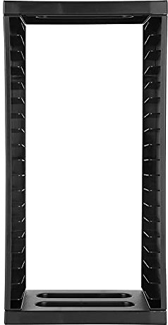 Ejoyous Game Disc Storage Tower, 19221 CD Regal CD Aufbewahrungsregal Double Layer Shelf Stand Organizer Universal Game Disc-Halter Stand Veranstalter für Slim Pro