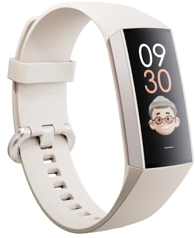 findtime Fitness-Tracker, 2,8 cm (1,1 Zoll), AMOLED-Farbdisplay, Fitness-Uhr für Damen und Herren, Schrittzähler, Uhr mit Herzfrequenz/BP/Schlafmonitor, Aktivitätstracker für Sport, Smartwatch,