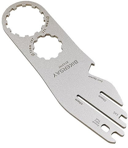 HNsdsvcd Bike Disc Brake Alignment Tool Bike Brake Wrench Bike Disc Brake Pad Adjustment Tool 3 Slot Depth 40mm 20mm 14G Bike Disc Brake Alignment Tool Bike Disc Brake Pad And Rotor Alignment Tool