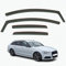 Set mit 4 Windabweisern, kompatibel mit Audi A6 S6 RS6 Avant 5-Türer Kombi / Allroad 2012 2013 2014 2015 2016 2017 Modelle.