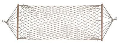 Outdoor Cotton Rope Hammock Swing Chair for Garden Camping Hanging Tree Swing Lounger with Patio Seat Accessories