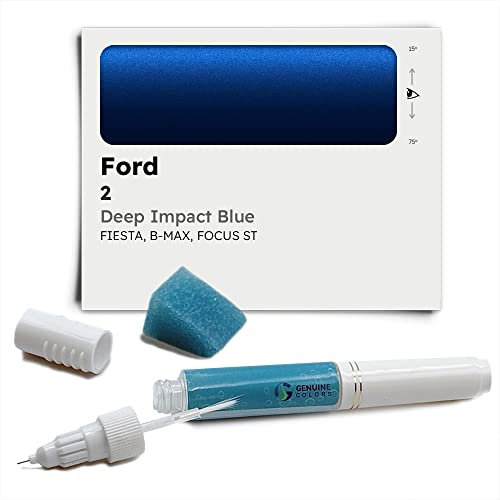 Genuine Colors Lackstift DEEP Impact Blue 2 für Ford Blau Fiesta B-MAX Focus ST