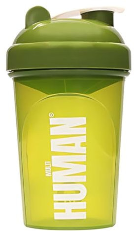 #HIRO.LAB Coctelera Multi Human – 500 ml | Premium Shaker para mezclar nutrientes, a prueba de fugas y fácil de usar