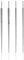BEPSYOM 4 Pcs Piercing Taper Insertion Chirurgenstahl Piercing Tool Body Stretching Piercings Kit Assistant Tool (1mm, 1.2mm)