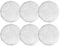 6 Stück Polierpads 125mm,Polierscheibe 125mm Kompatibel mit Bosch Exzenterschleifer,Lammwolle Polierpad,Polierpads für Auto,Korkböden,Lack,Kratzerentfernung,Waschbar und Wiederverwendbar