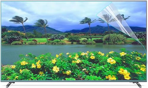 CXGfdghD Pellicola antiriflesso anti-luce blu da 55 pollici for interni, riduce l'affaticamento degli occhi, for LED, OLED e QLED 4K HDTV