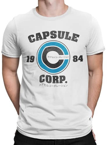 Camisetas La Colmena 2231-Capsulecorp (Melonset), blanc, L