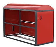 WSM Fahrradgarage BikeBox2 - Anbauelement mit einer Seitenwand