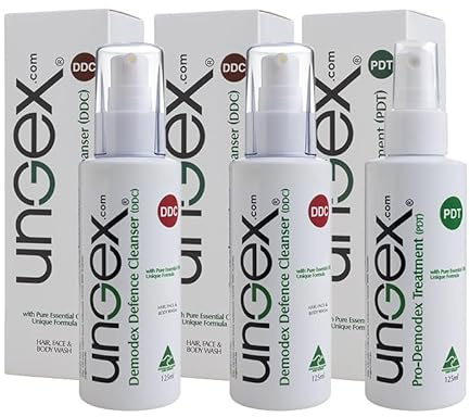 Demodex Basic Kit-p | Akne Rosacea, Blepharitis, Entzündungslösung | Ungex