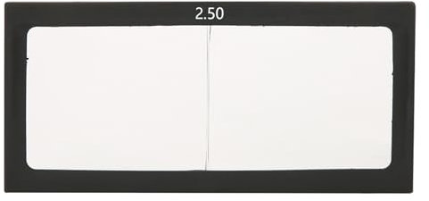 Schweißglas Lupenlinse Automatischer Verdunkelungsfilter Verdunkelung Horizontal Augenschutz Schweißer Zubehör 1.0 / 1.5 / 2.0 / 2.5 / 3.0 Dioptrien(2.5)