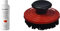 Le Creuset ecological cleaner and protector for enamelled cast iron cooking utensils, 250 ml, 71039 & Grill Brush, Plastic, Cerise